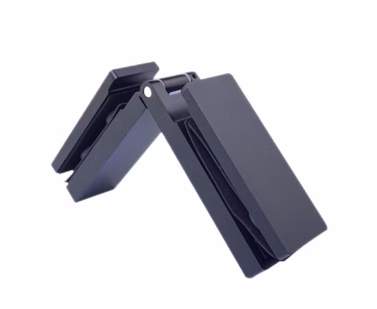 Venta caliente accesorios de puerta de vidrio acero inoxidable 304 acabado de espejo bisagra de ducha de vidrio a vidrio