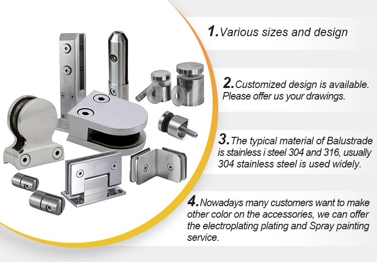 Ablinox Precision Casting Swimming Pool Project CNC Machining Market Stair Stainless Steel Floor Stand Balustrade Holder Glass Door Railing Hinge Holding Clamp